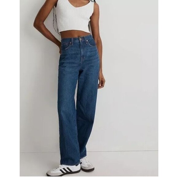 Madewell Denim - NWT Madewell Baggy Straight jeans W25 $98 denim women designer sold out
